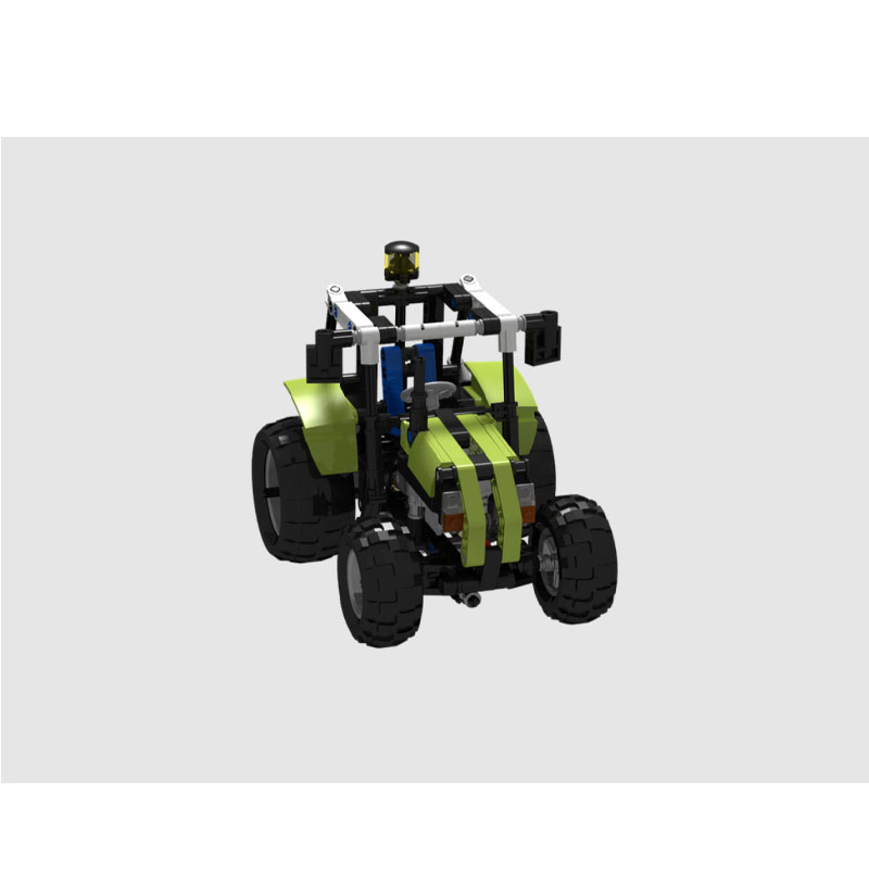 Urban Farming Model - MOC-46194 Kentsel Çiftlik Tarım Traktörü Yapı