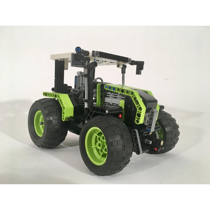 Urban Farming Model - MOC-97333 Kentsel Çiftlik Tarım Traktörü Yapı