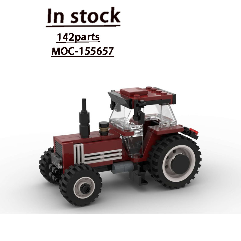 Urban Farming Model - MOC-155657 Kentsel Çiftlik Tarımsal Retro Traktör