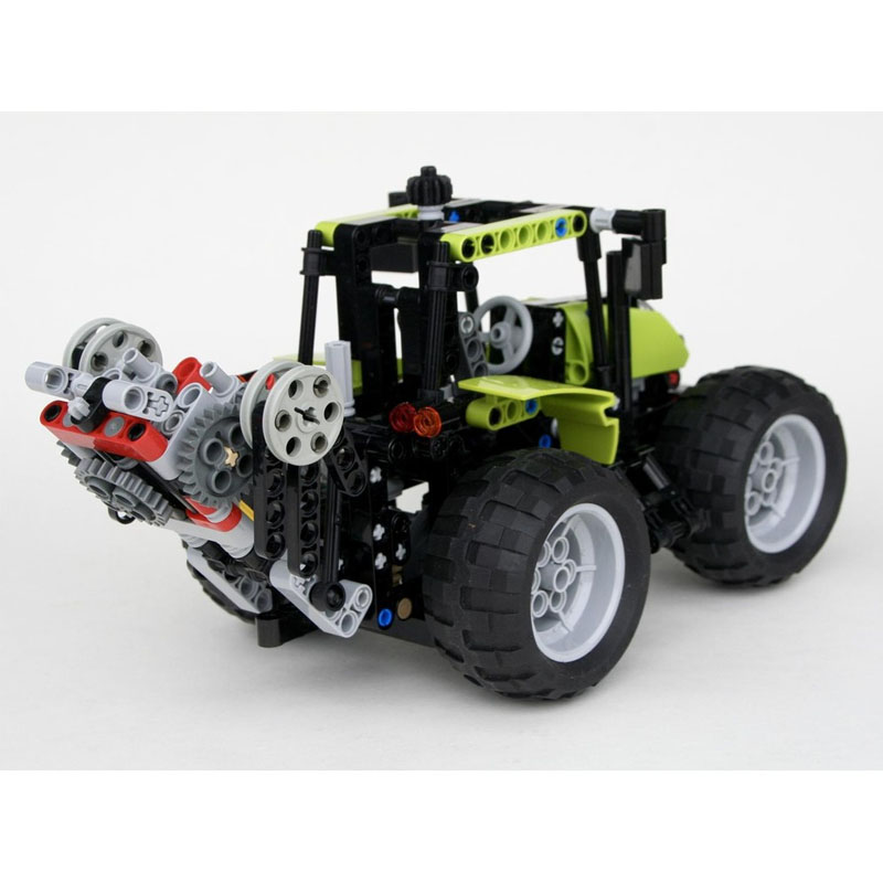 Urban Farming Model - MOC-4933 Kentsel Çiftlik Tarım Traktörü Yapı