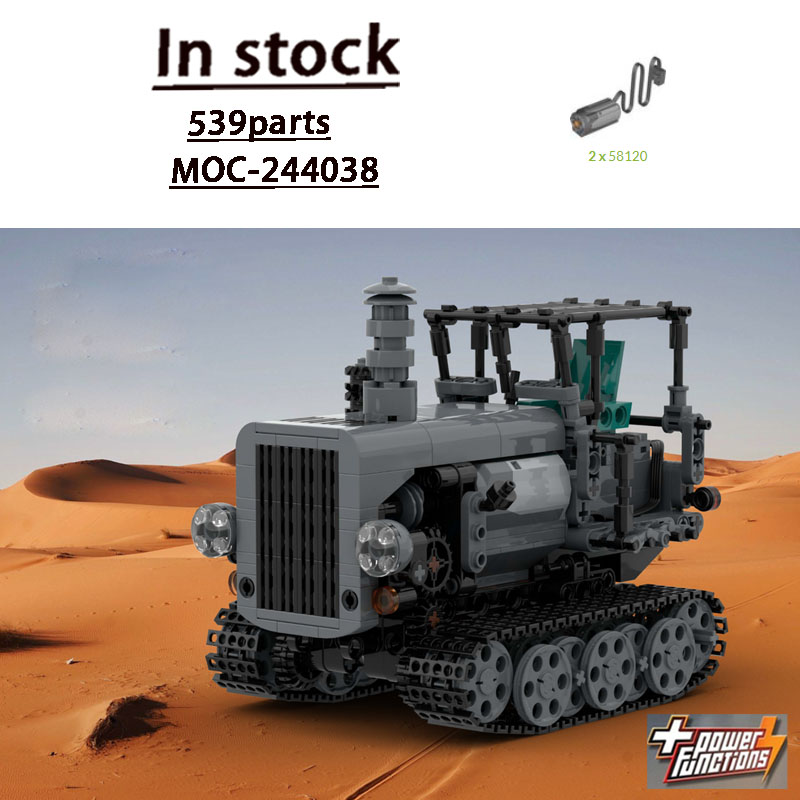 Urban Farming Model - MOC-244038 Kentsel Retro Tarım Çiftlik Traktörü