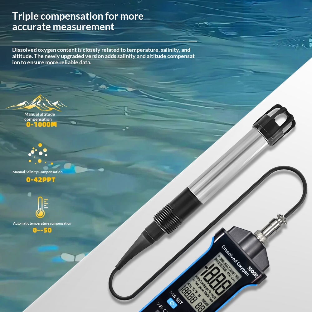 HoldPeak Floresans Çözünmüş Ok - Do Oxygen Meter incelemesi ve fiyatı
